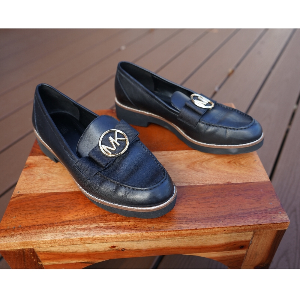 Michael Kors Black Loafers